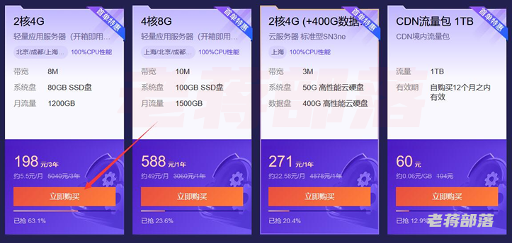 记录入手一台3年198元腾讯轻量服务器过程（便宜到无法忍受）