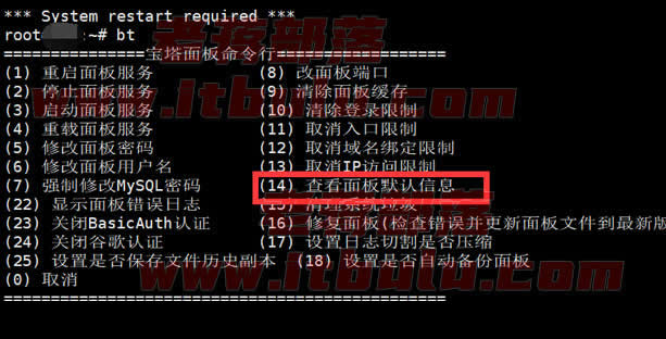 一键快速获取宝塔默认账号密码方法(面板自带工具集)