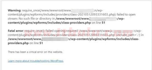 解决WordPress WPForms插件与WPOSS插件冲突问题