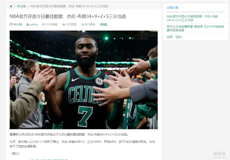 WP自动采集和发布文章详情