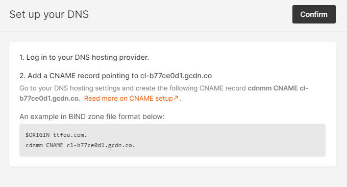Gcore 免费CDN修改CNAME