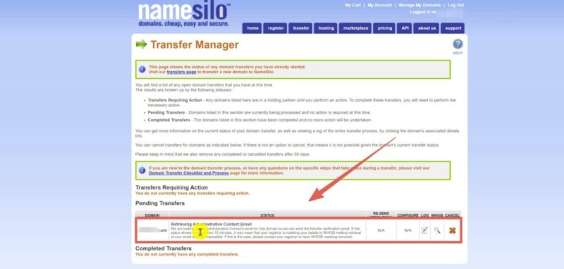 NameSilo 域名转移教程：如何把腾讯云或阿里云域名迁移到 NameSilo统一管理（完整步骤）