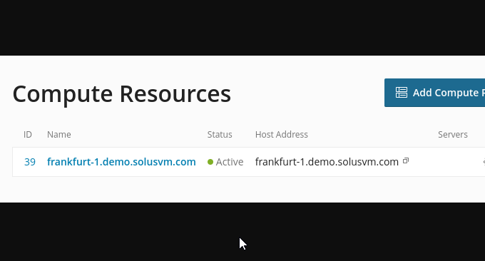 SolusVM 2添加成功