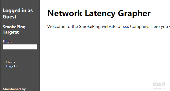 SmokePing看到效果