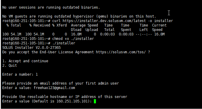 SolusVM 2添加域名