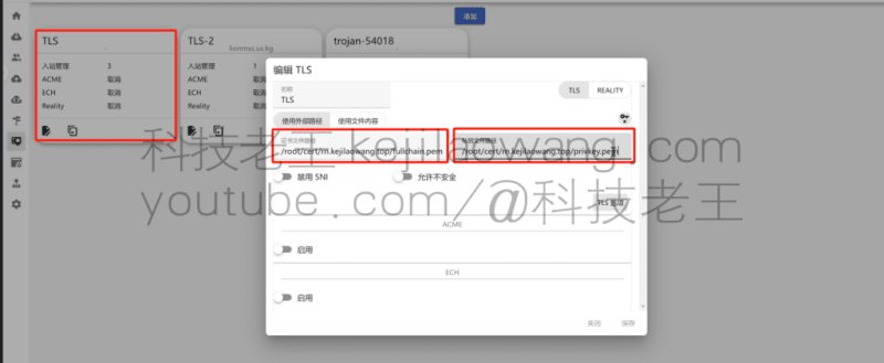 3X-UI或S-UI域名证书的续签问题以及面板无法登录如何顺利解决