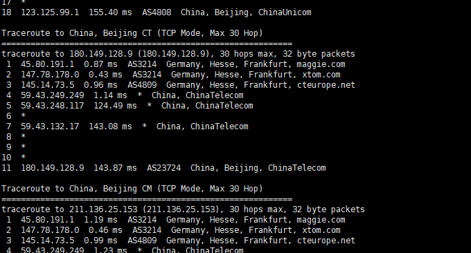 LOCVPS欧洲德国CN2线路VPS电信回程CN2