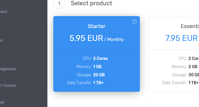 V.PS(vps.hosting) 价格
