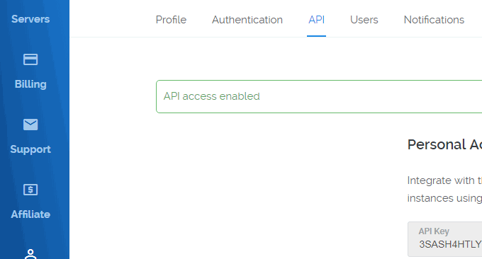 WHMCS整合Vultr开通API