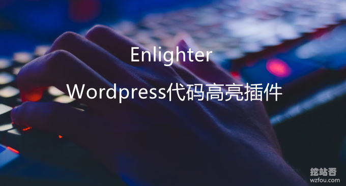 Wordpress全能型和超强兼容性代码高亮插件Enlighter-WP代码必备插件