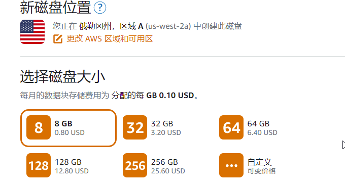 AWS lightsail新增硬盘