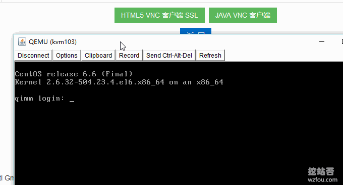 QYfou美国洛杉矶JAVA VNC
