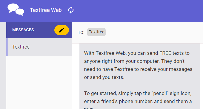 Text free接收短信