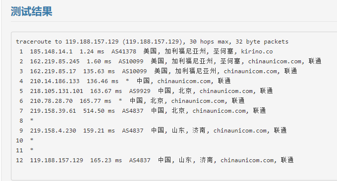 IDC.Best联通回程