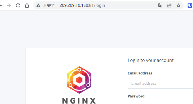 Nginx反向绑定域名Docker工具登录账号