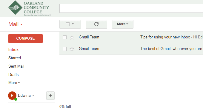 免费.edu邮箱开始使用Gmail