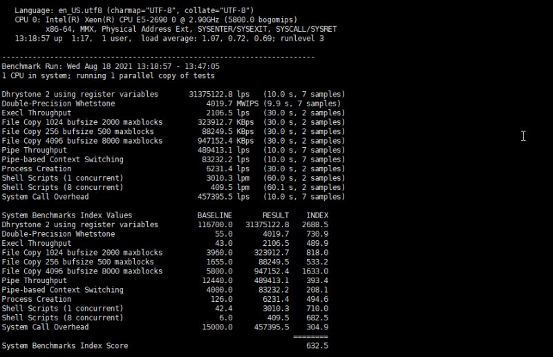 Cubecloud联通CU4837 VPS主机性能测试
