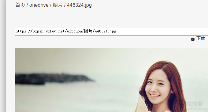 OneManager预览图片