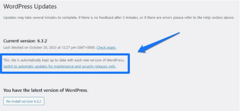 WordPress 安全 - WordPress 的最新版本