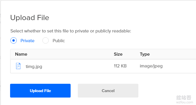 DigitalOcean Spaces设置公开