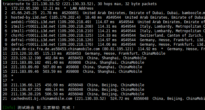 经典VPS主机迪拜机房VPS移动线路
