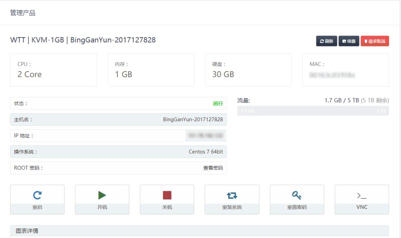 BingGanYun控制面板