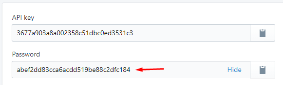 api key