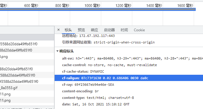 CloudFlare Railgun标头