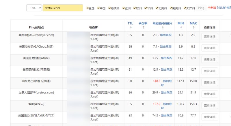 IPIP.NET测速
