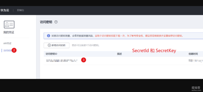 ZFile自建免费公共网盘服务获得华为云ID