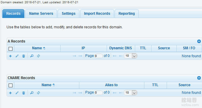 DNS Made Easy管理记录