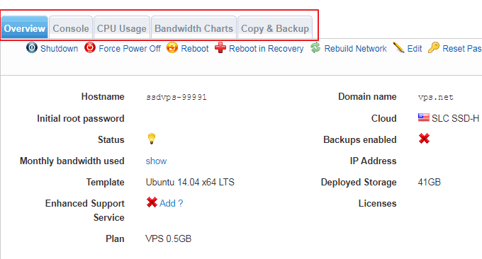 VPS.net重装关机