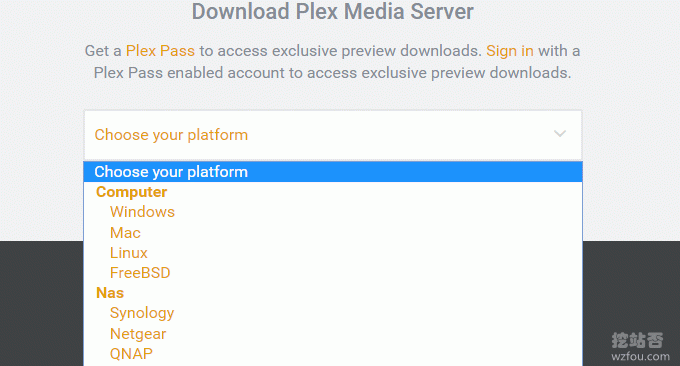 Plex选择版本