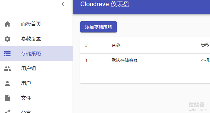 Cloudreve自建网盘系统对接外部网盘