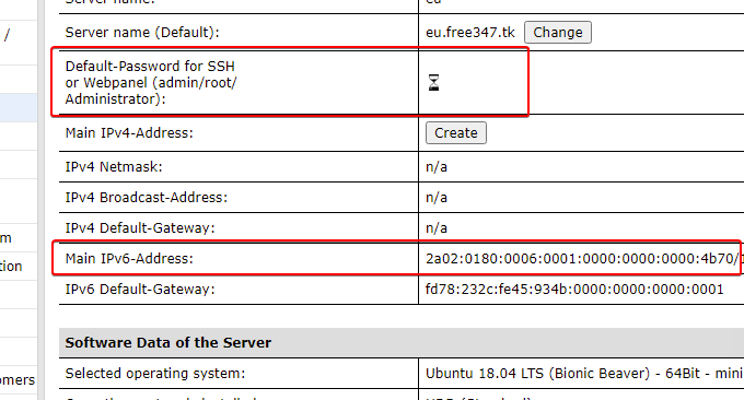 EUserv免费VPS查看密码