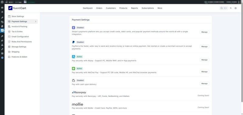 FluentCart 微信支付网关插件:WPKJ Payment Gateway for FluentCart with WeChat - Wpkj Payment Gateway For Fluentcart With Wechat 1
