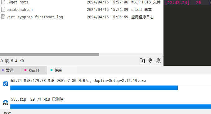 经典VPS上传速度