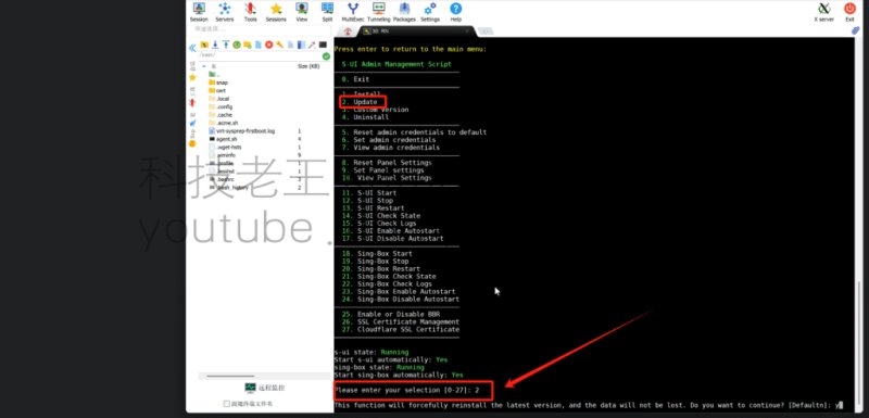 3X-UI或S-UI域名证书的续签问题以及面板无法登录如何顺利解决
