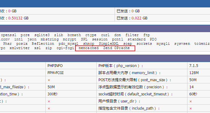 LNMP 1.4探针显示成功