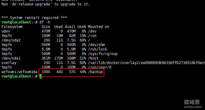Linux定时打包备份成功挂载网盘