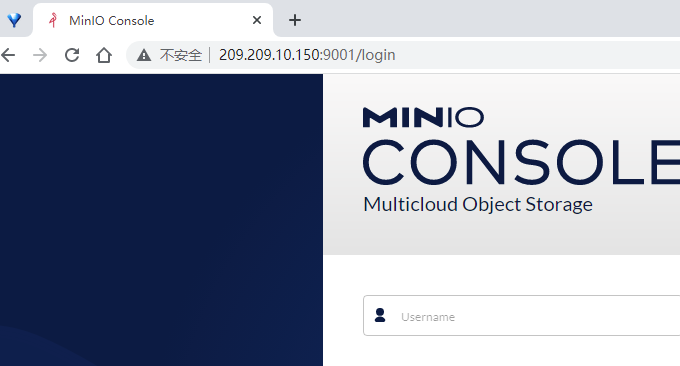 Minio后台访问