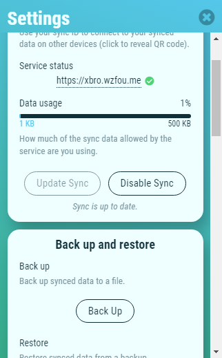 xBrowserSync启动