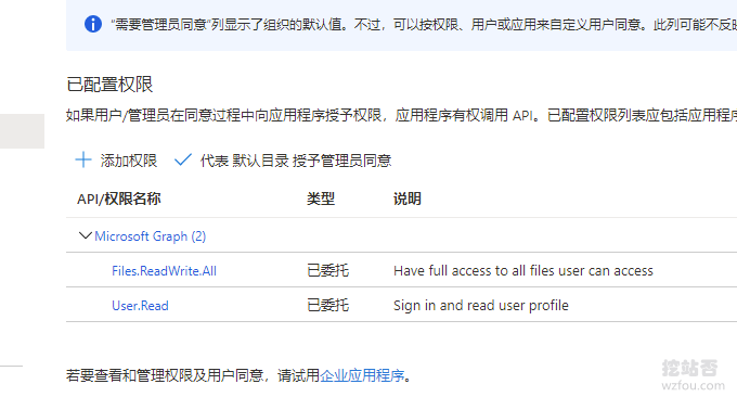 OneManager完成授权