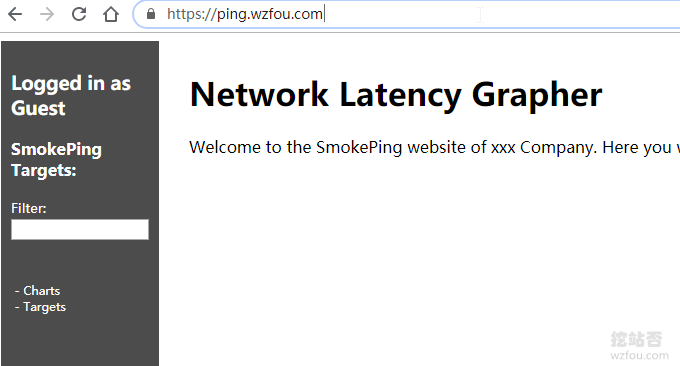 SmokePing完成证书配置