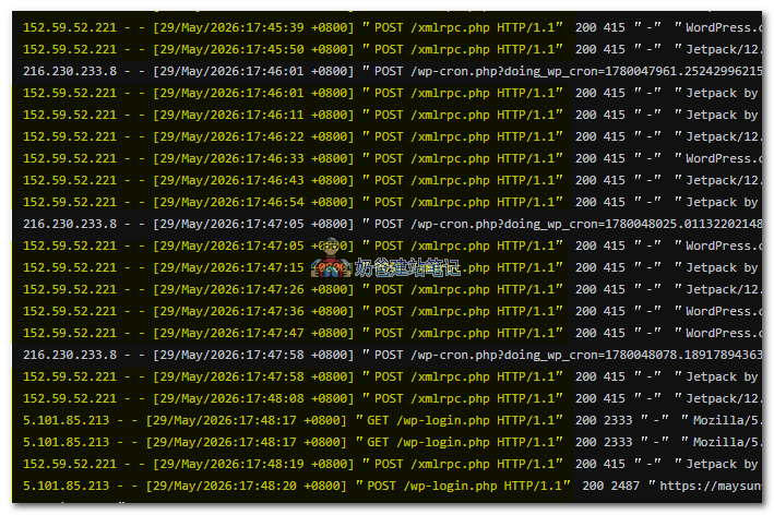 xmlrpc.php攻击