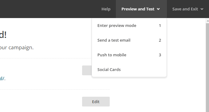 MailChimp RSS预览模式