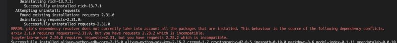 pip error