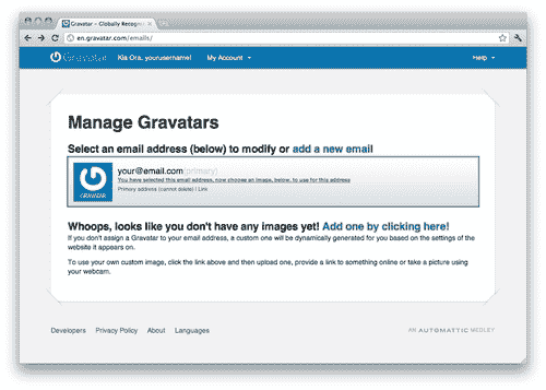 Testing our Gravatars