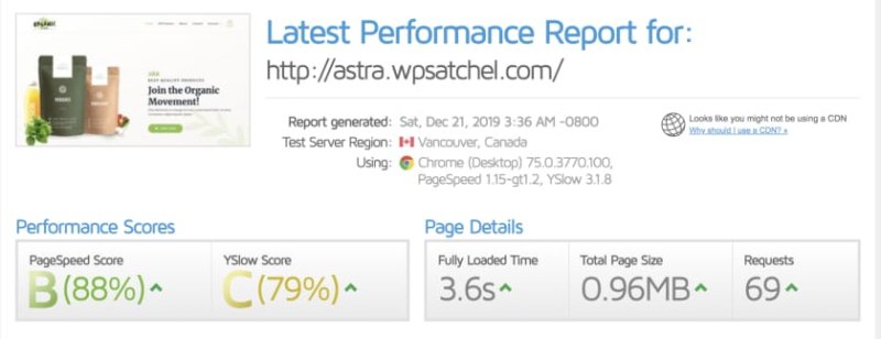 Speed Up – Browser Cache 速度测试