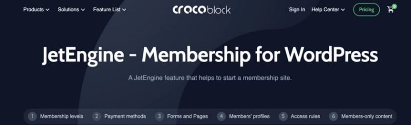 JetEngine WordPress 会员插件